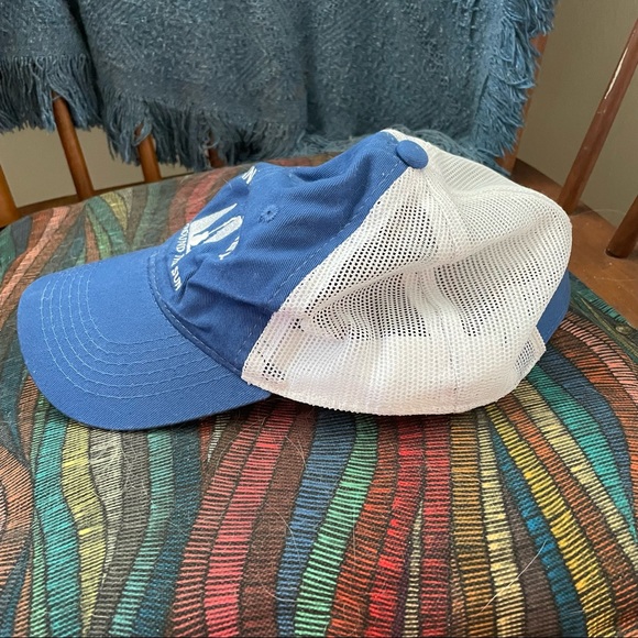 Kenny Chesney Trip Around The Sun Trucker Hat Blue and White - Picture 2 of 3